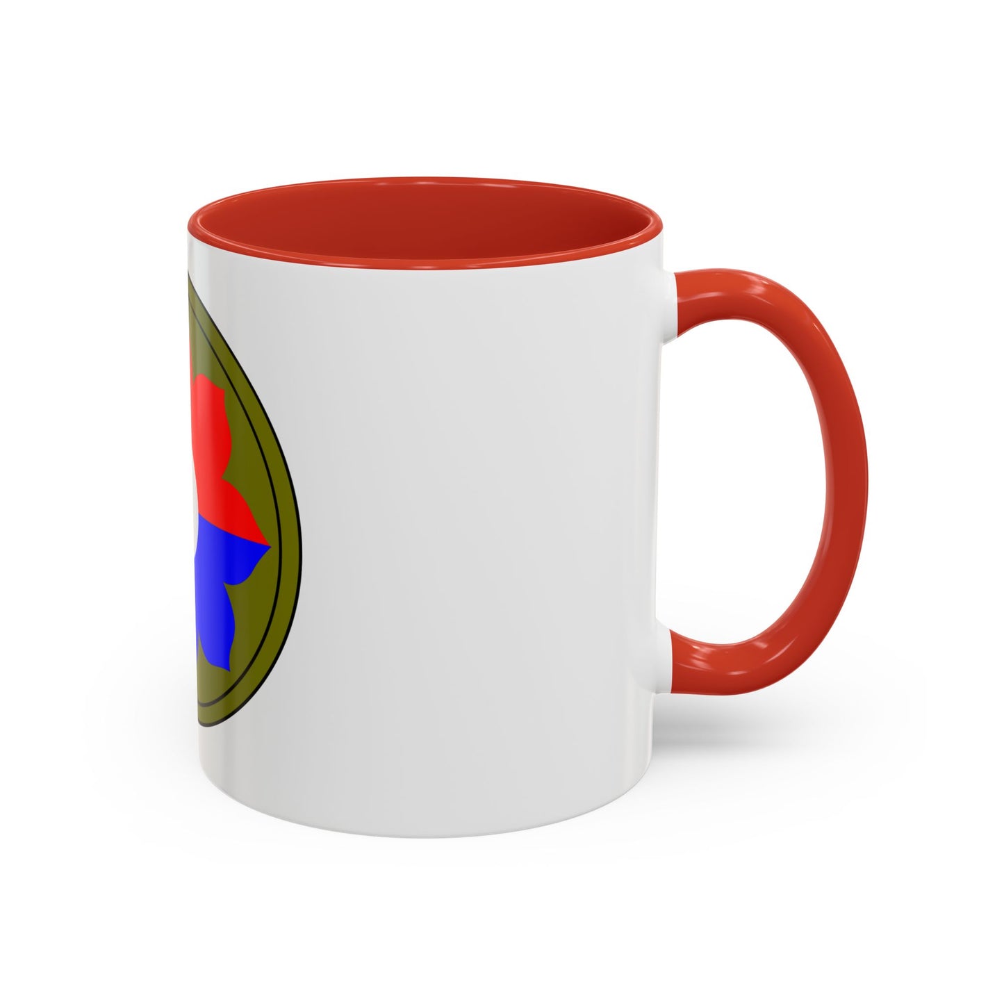 9th Infantry Division patch (U.S. Army) Accent Coffee Mug