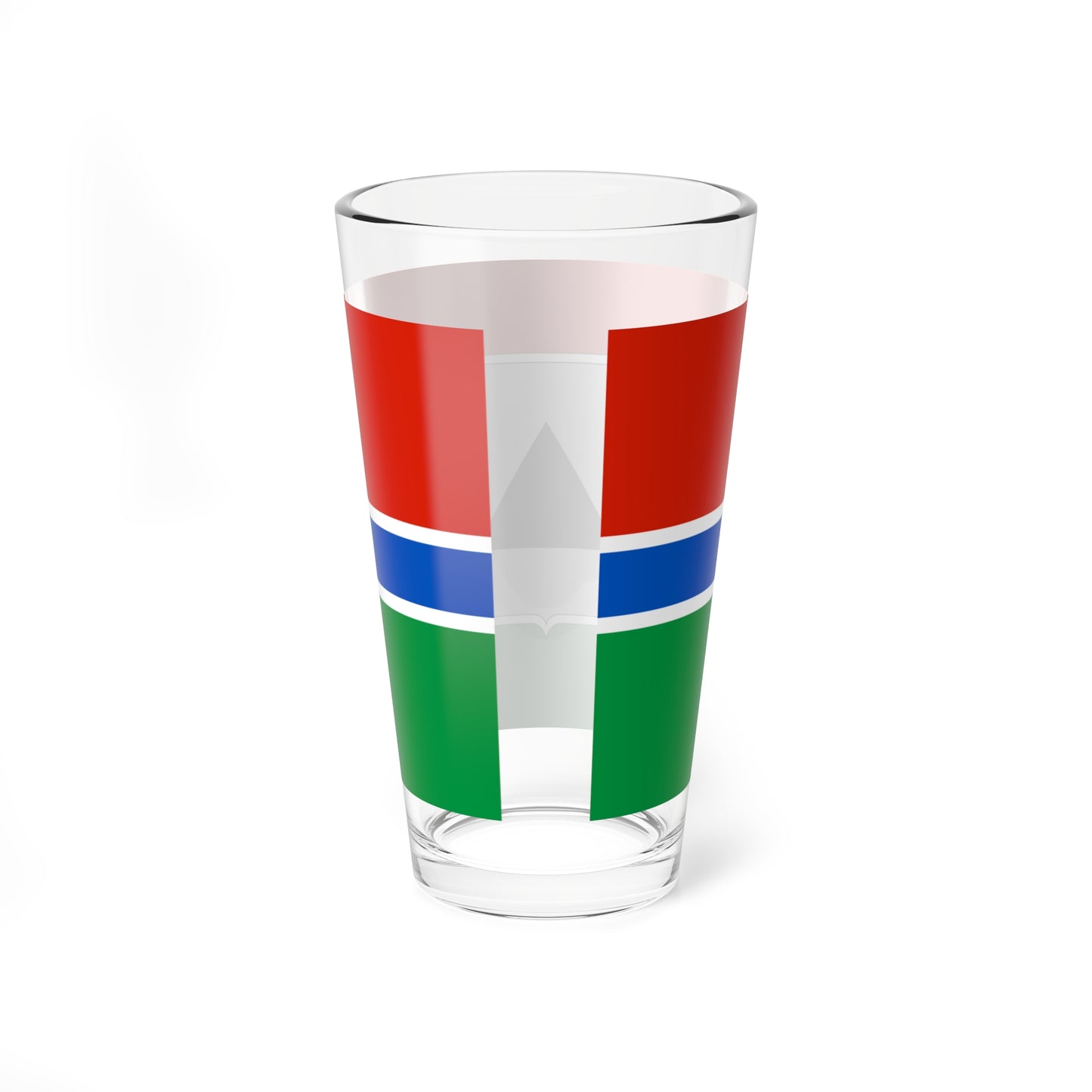 Flag of Magnitogorsk Chelyabinsk oblast 1998 (Russia) Pint Glass 16oz