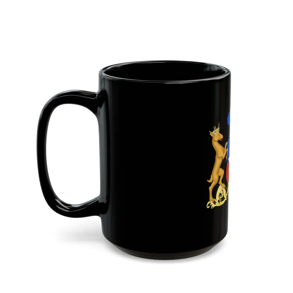 Coat of Arms of Chile (1834-1920) - Black Coffee Mug-Go Mug Yourself