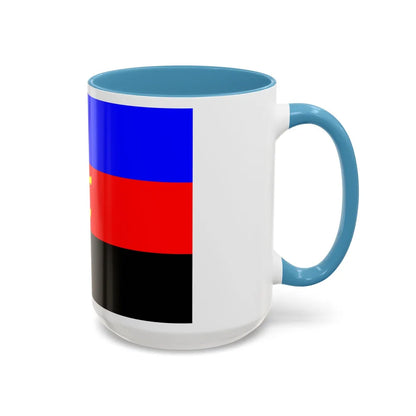 Polyamory Pride Flag - Accent Coffee Mug-Go Mug Yourself