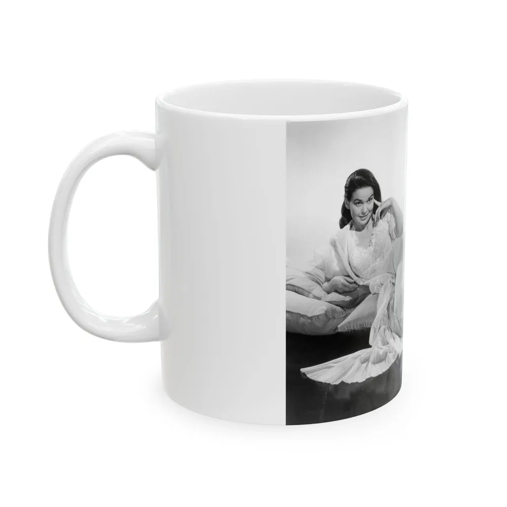 Kathryn Grant #139 (Vintage Female Icon) White Coffee Mug-Go Mug Yourself