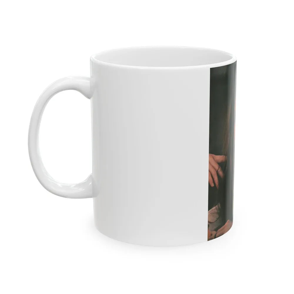 Katharine Ross #85 (Vintage Female Icon) White Coffee Mug-Go Mug Yourself