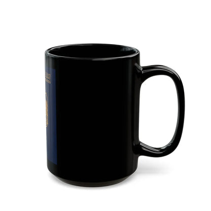 UAE Passport - Black Coffee Mug-Go Mug Yourself