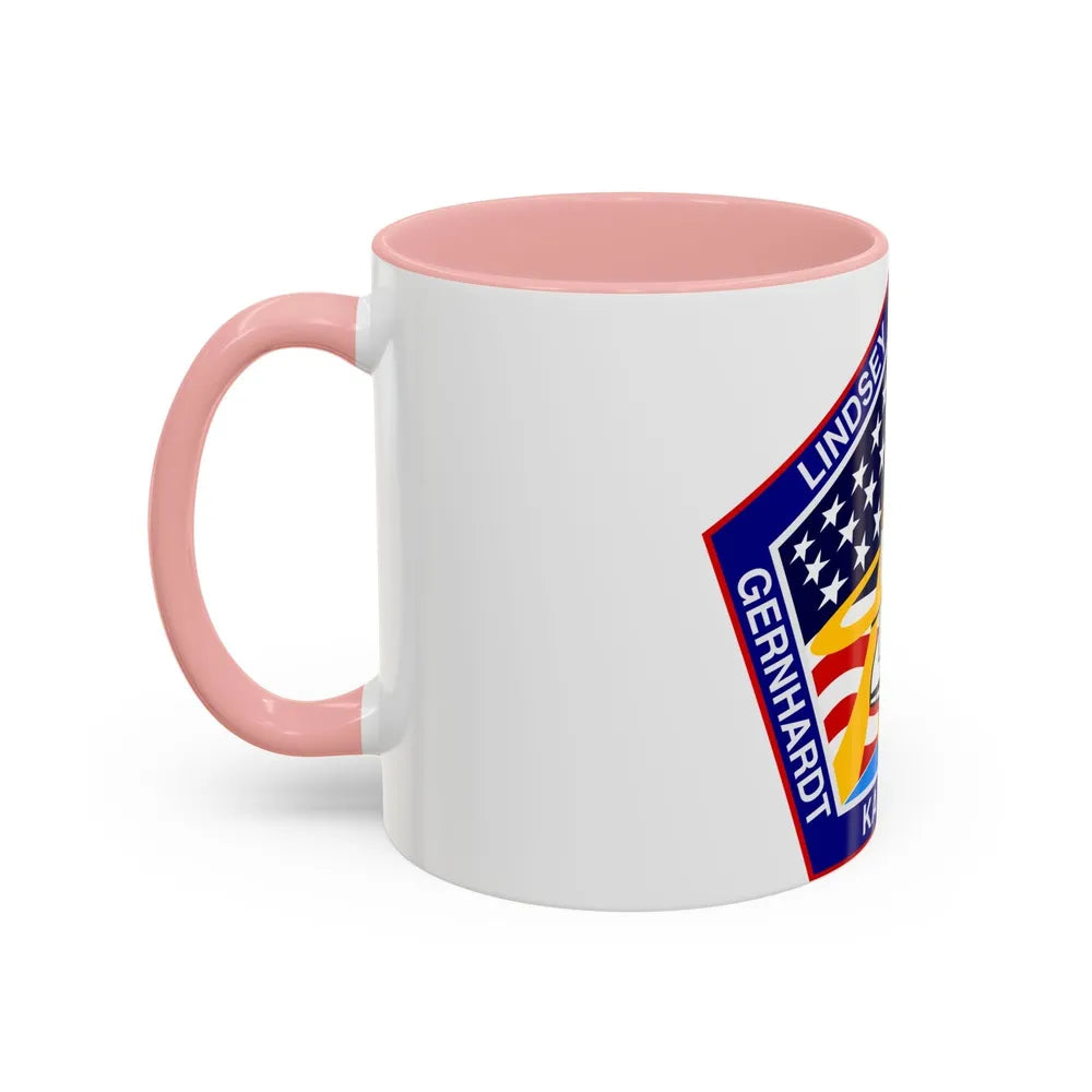 STS 104 (NASA) Accent Coffee Mug-Go Mug Yourself