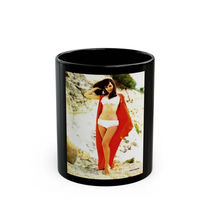 Gila Golan #194 (Vintage Female Icon) Black Coffee Mug-11oz-Go Mug Yourself