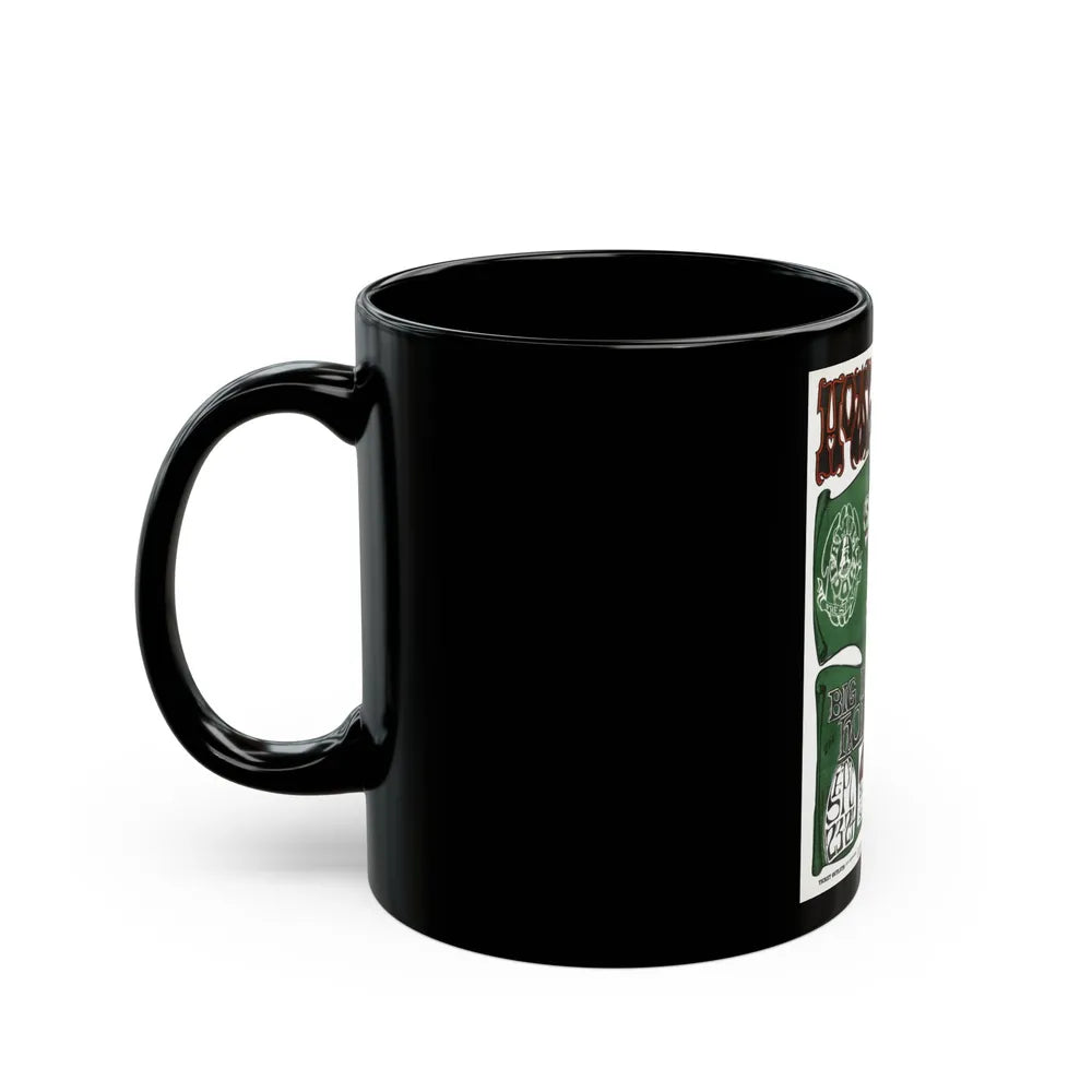 Howlin' Wolf Poster (Music Poster) Black Coffee Mug-Go Mug Yourself