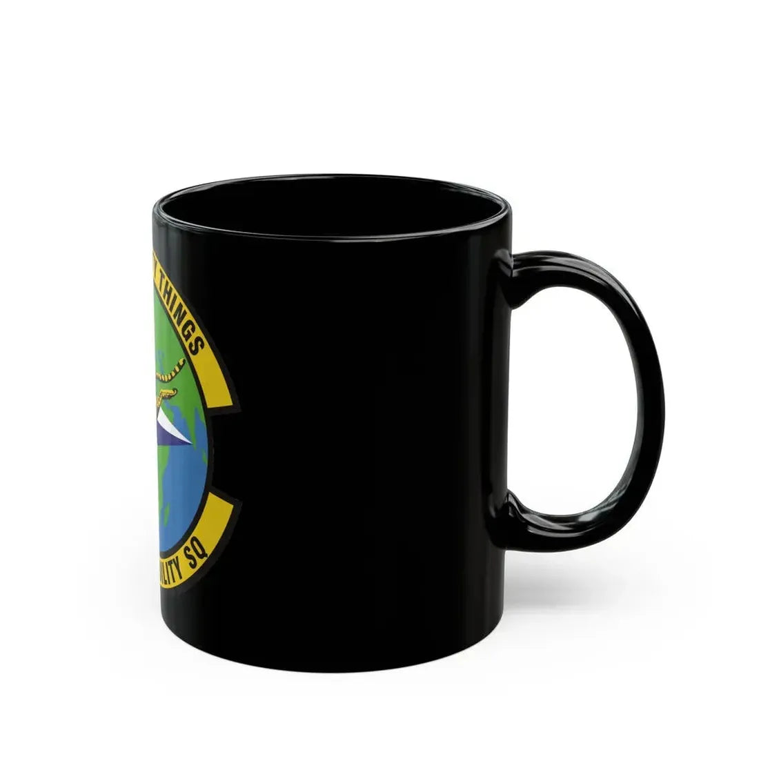 86th Air Mobility Squadron (U.S. Air Force) Black Coffee Mug - Go Mug Yourself