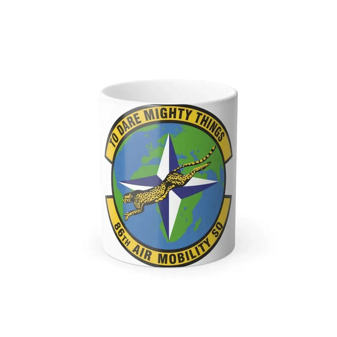 86th Air Mobility Squadron (U.S. Air Force) Color Changing Mug 11oz - Go Mug Yourself