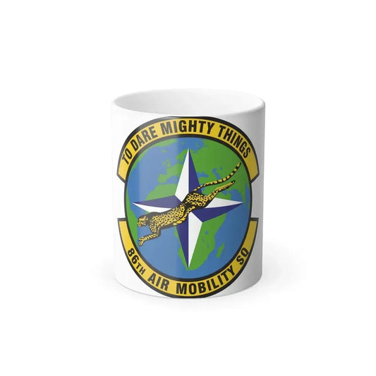 86th Air Mobility Squadron (U.S. Air Force) Color Changing Mug 11oz - Go Mug Yourself