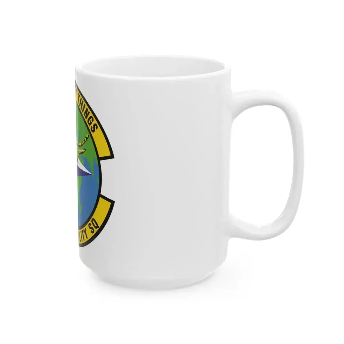 86th Air Mobility Squadron (U.S. Air Force) White Coffee Mug - Go Mug Yourself