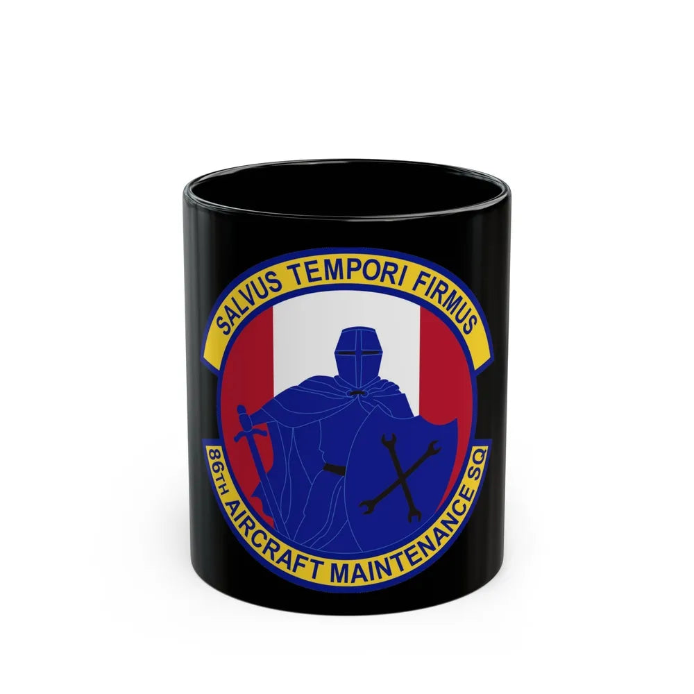 86th Aircraft Maintenance Squadron (U.S. Air Force) Black Coffee Mug-11oz-Go Mug Yourself