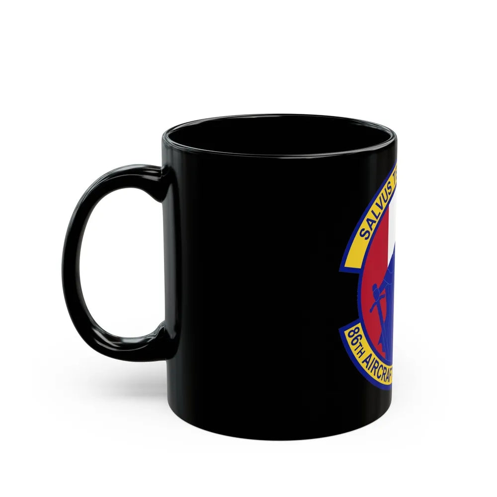 86th Aircraft Maintenance Squadron (U.S. Air Force) Black Coffee Mug-Go Mug Yourself