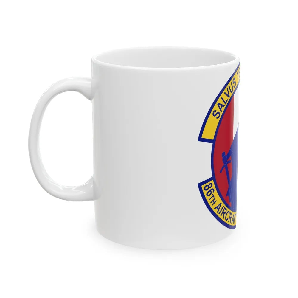 86th Aircraft Maintenance Squadron (U.S. Air Force) White Coffee Mug-Go Mug Yourself