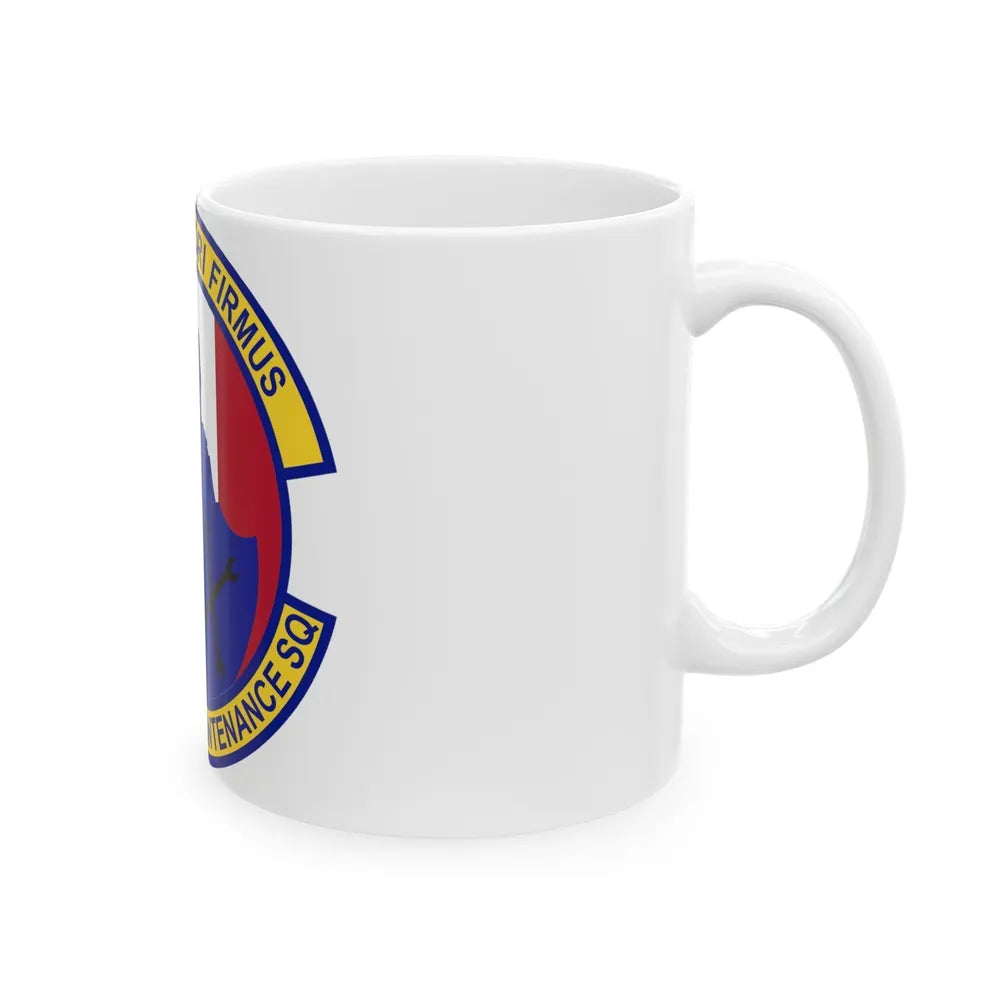 86th Aircraft Maintenance Squadron (U.S. Air Force) White Coffee Mug-Go Mug Yourself