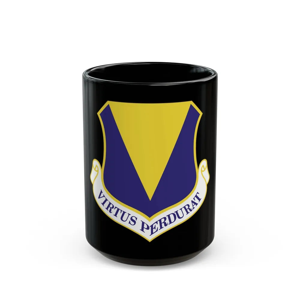 86th Airlift Wing (U.S. Air Force) Black Coffee Mug-15oz-Go Mug Yourself