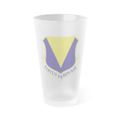 86th Airlift Wing (U.S. Air Force) Frosted Pint Glass 16oz-16oz-Frosted-Go Mug Yourself