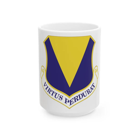 86th Airlift Wing (U.S. Air Force) White Coffee Mug-15oz-Go Mug Yourself