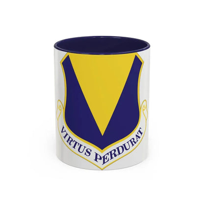 86th Airlift Wing (U.S. Air Force) Accent Coffee Mug 11oz Navy - Go Mug Yourself