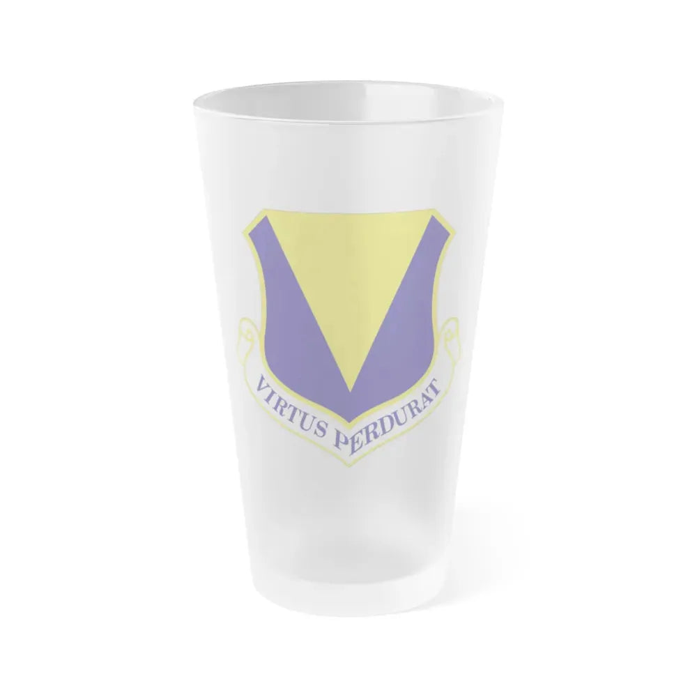 86th Airlift Wing (U.S. Air Force) Frosted Pint Glass 16oz 16oz Frosted - Go Mug Yourself