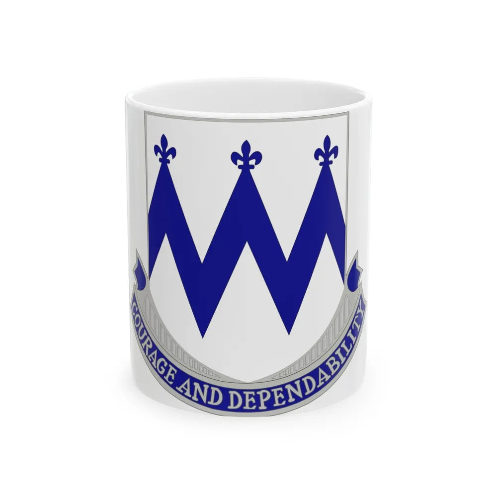 86th Infantry Regiment (U.S. Army) White Coffee Mug-11oz-Go Mug Yourself