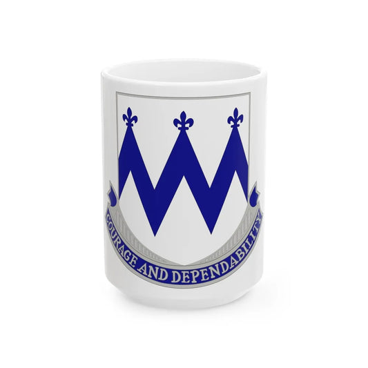 86th Infantry Regiment (U.S. Army) White Coffee Mug-15oz-Go Mug Yourself