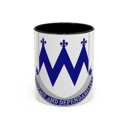 86th Infantry Regiment (U.S. Army) Accent Coffee Mug 11oz Black - Go Mug Yourself