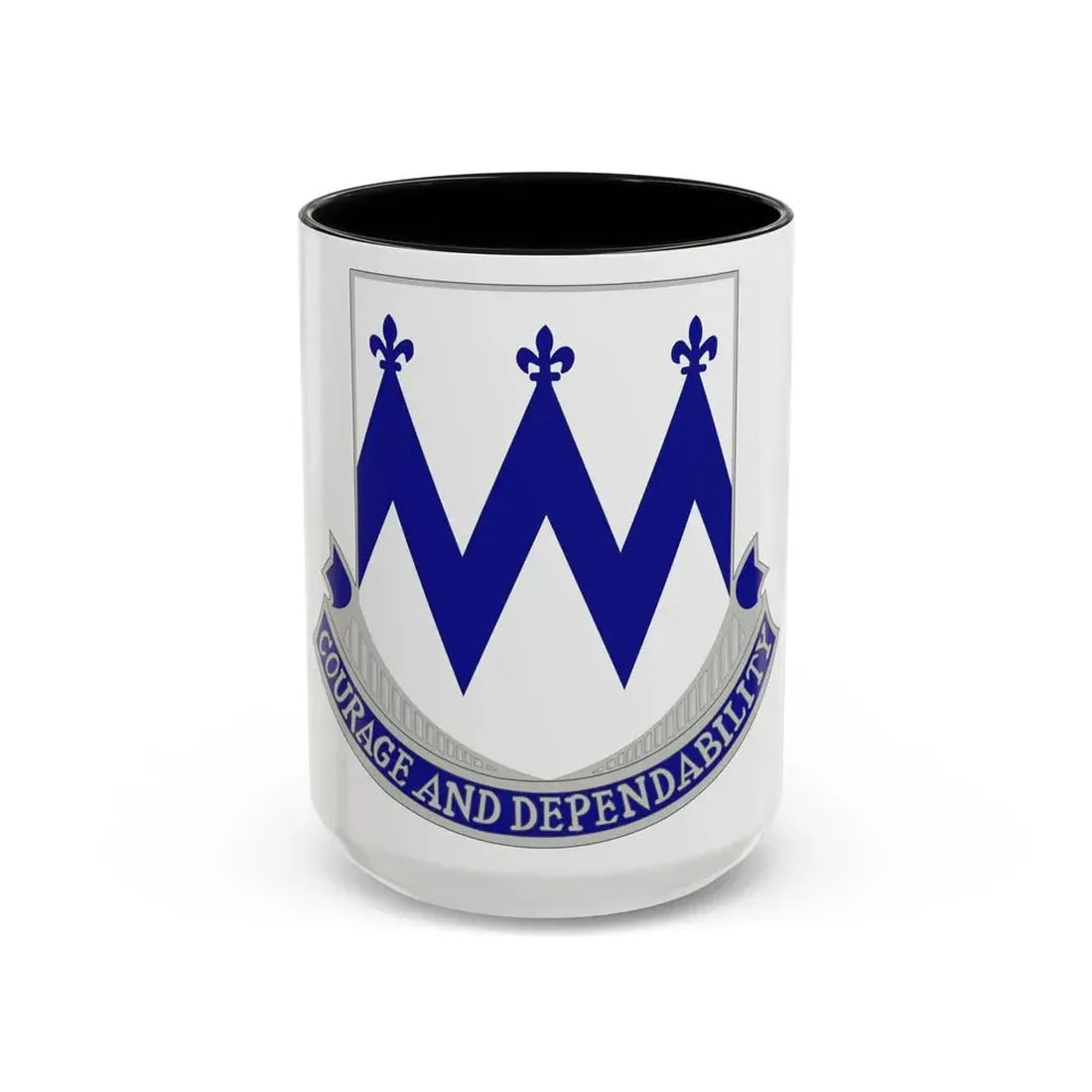 86th Infantry Regiment (U.S. Army) Accent Coffee Mug 15oz Black - Go Mug Yourself