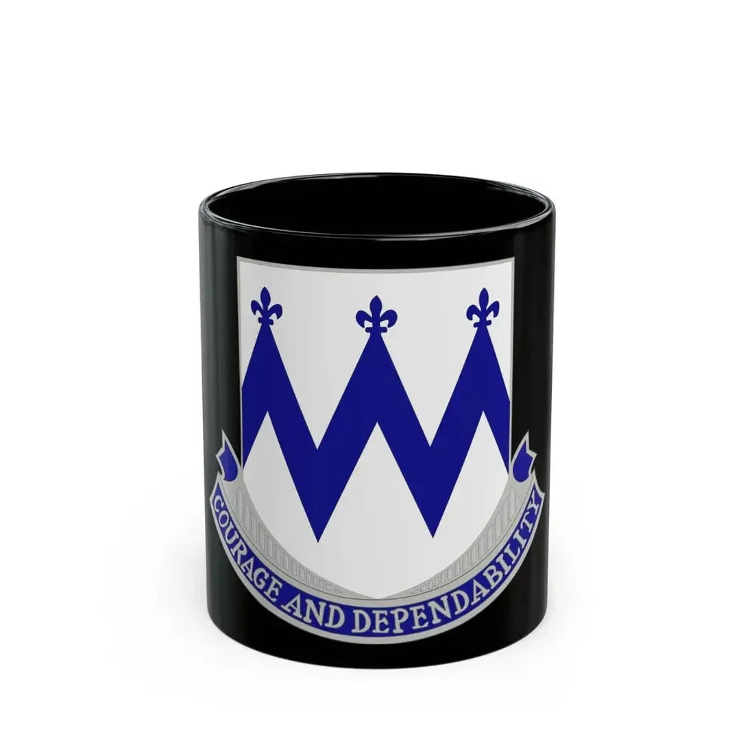 86th Infantry Regiment (U.S. Army) Black Coffee Mug 11oz - Go Mug Yourself