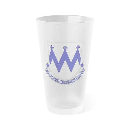 86th Infantry Regiment (U.S. Army) Frosted Pint Glass 16oz Default Title - Go Mug Yourself