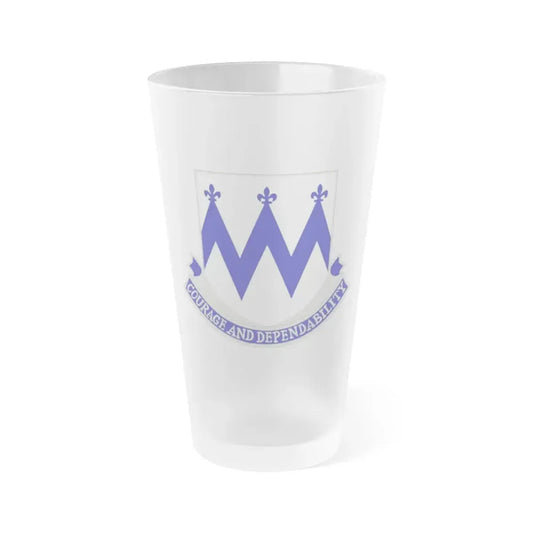 86th Infantry Regiment (U.S. Army) Frosted Pint Glass 16oz Default Title - Go Mug Yourself