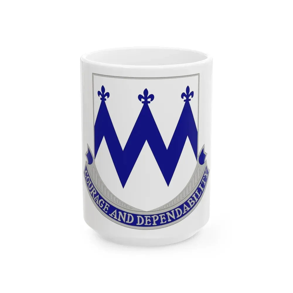 86th Infantry Regiment (U.S. Army) White Coffee Mug 15oz - Go Mug Yourself