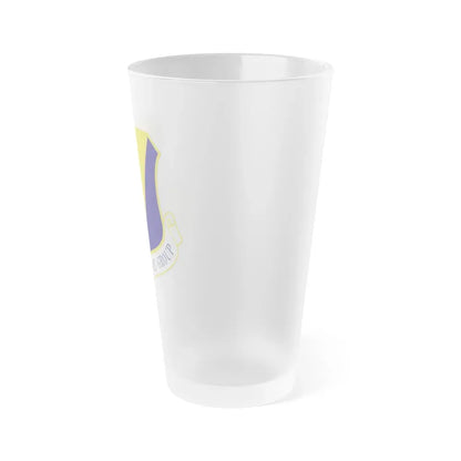 86th Maintenance Group (U.S. Air Force) Frosted Pint Glass 16oz - Go Mug Yourself