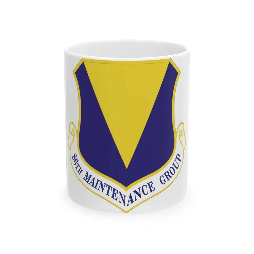 86th Maintenance Group (U.S. Air Force) White Coffee Mug 11oz - Go Mug Yourself