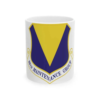 86th Maintenance Group (U.S. Air Force) White Coffee Mug 11oz - Go Mug Yourself