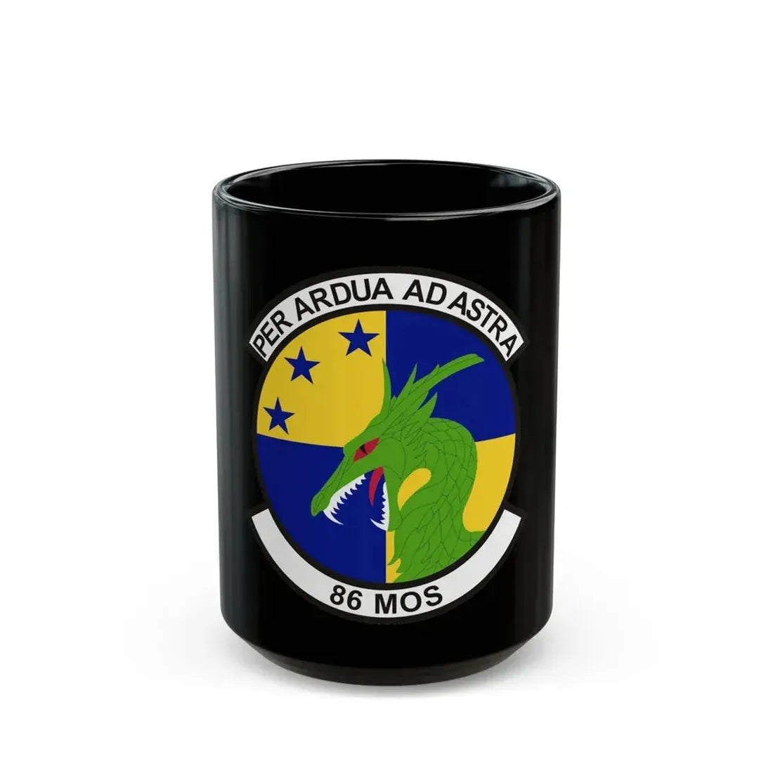 86th Maintenance Operations Squadron (U.S. Air Force) Black Coffee Mug 15oz - Go Mug Yourself