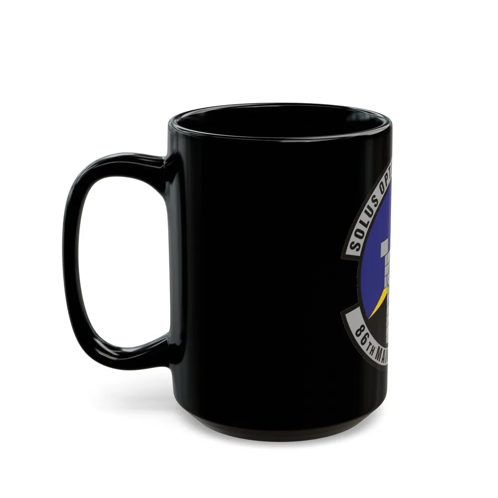 86th Maintenance Squadron (U.S. Air Force) Black Coffee Mug-Go Mug Yourself