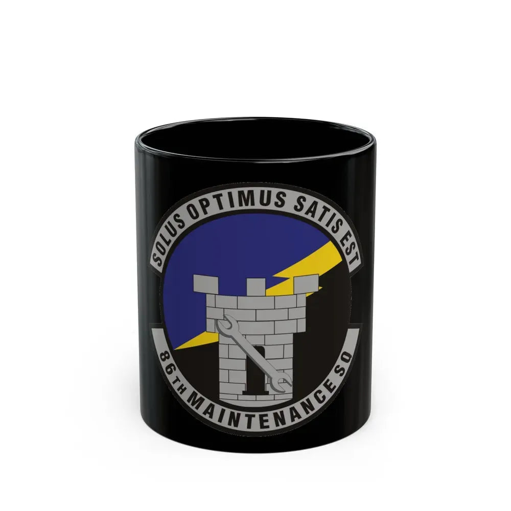 86th Maintenance Squadron (U.S. Air Force) Black Coffee Mug 11oz - Go Mug Yourself