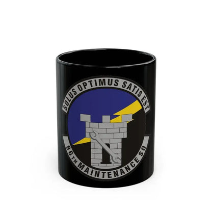 86th Maintenance Squadron (U.S. Air Force) Black Coffee Mug 11oz - Go Mug Yourself