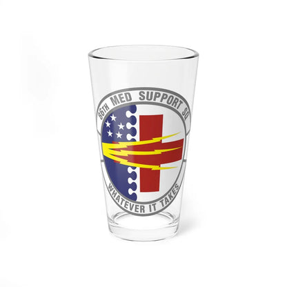 86th Medical Support Squadron (U.S. Air Force) Pint Glass 16oz-16oz-Go Mug Yourself