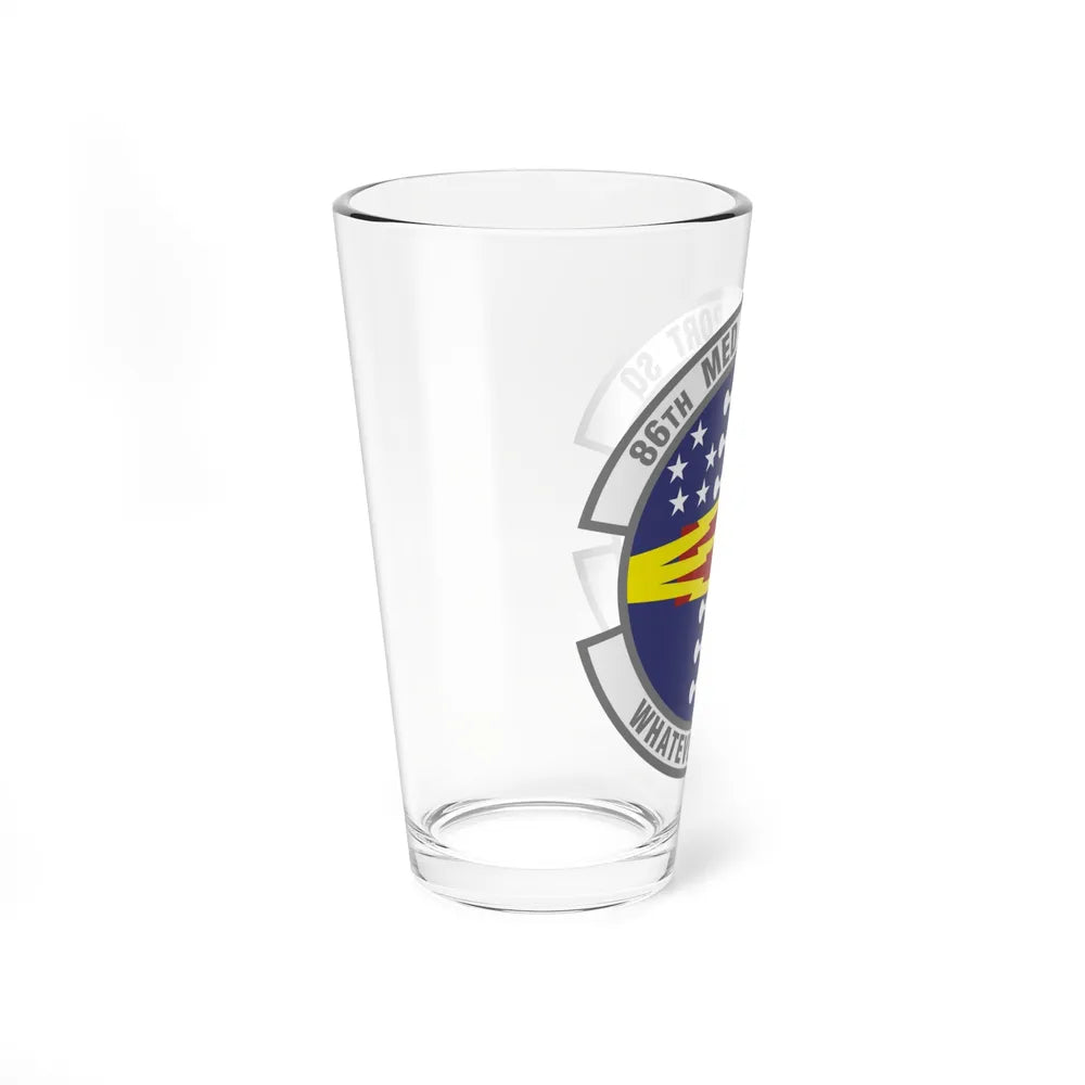 86th Medical Support Squadron (U.S. Air Force) Pint Glass 16oz-Go Mug Yourself