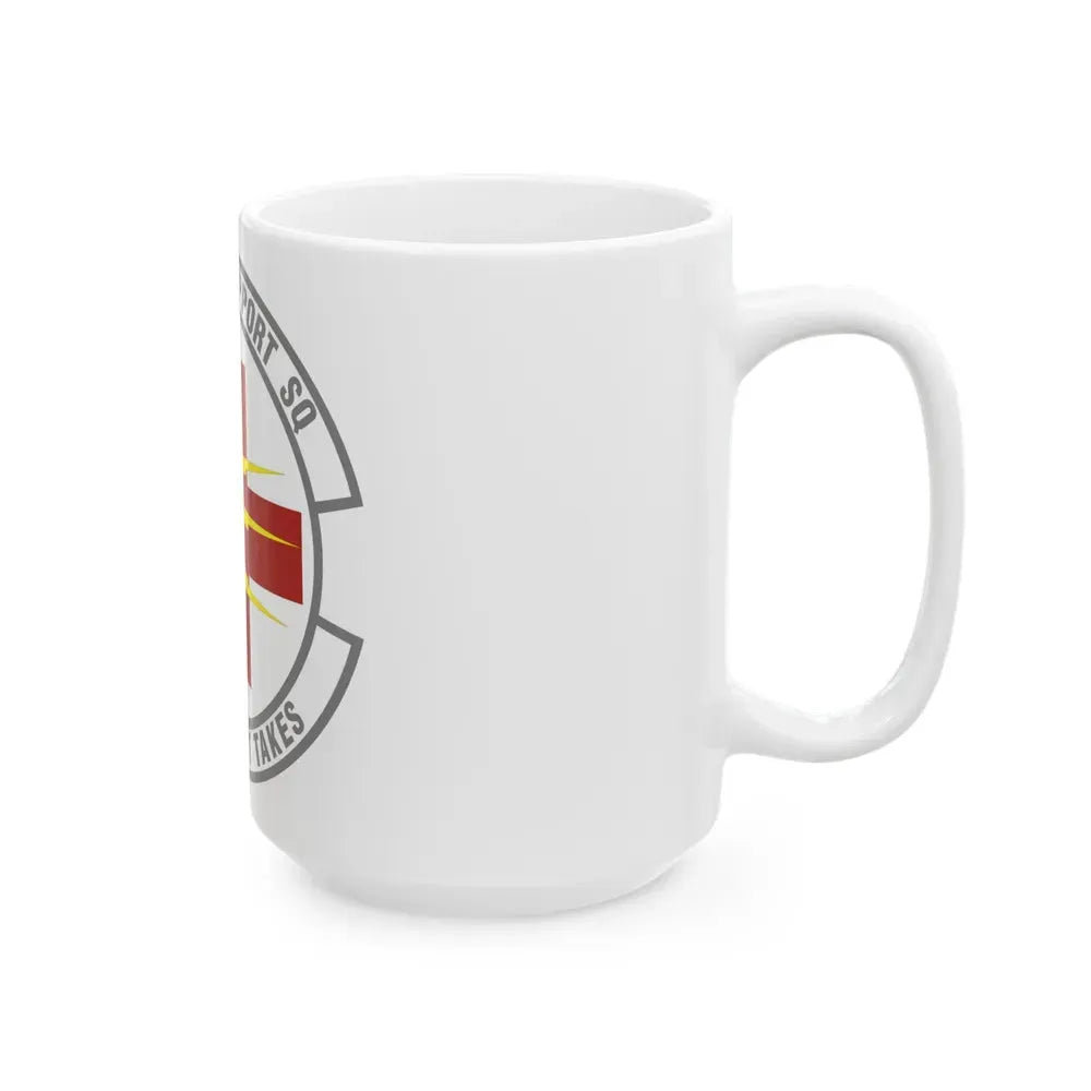 86th Medical Support Squadron (U.S. Air Force) White Coffee Mug - Go Mug Yourself