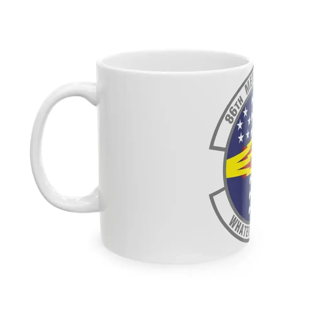 86th Medical Support Squadron (U.S. Air Force) White Coffee Mug - Go Mug Yourself