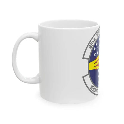86th Medical Support Squadron (U.S. Air Force) White Coffee Mug - Go Mug Yourself