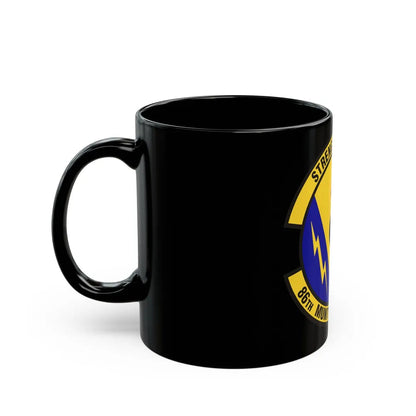 86th Munitions Squadron (U.S. Air Force) Black Coffee Mug-Go Mug Yourself