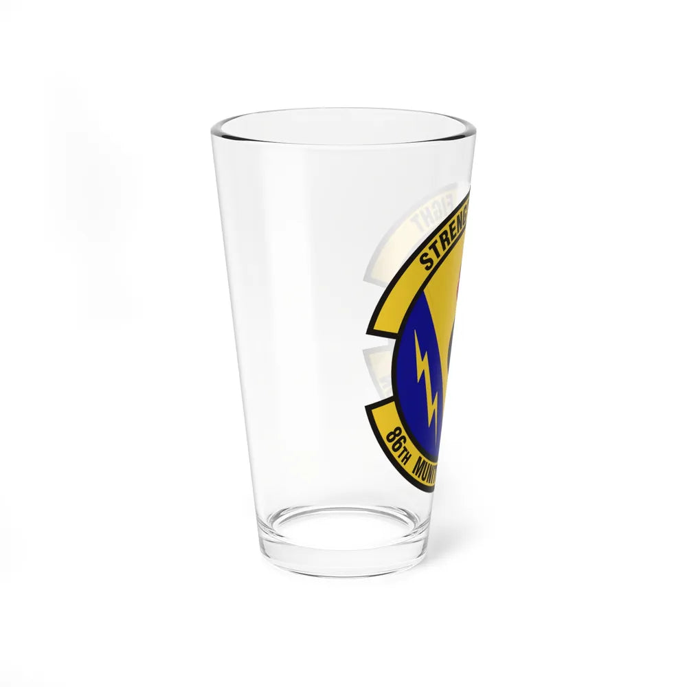 86th Munitions Squadron (U.S. Air Force) Pint Glass 16oz-Go Mug Yourself