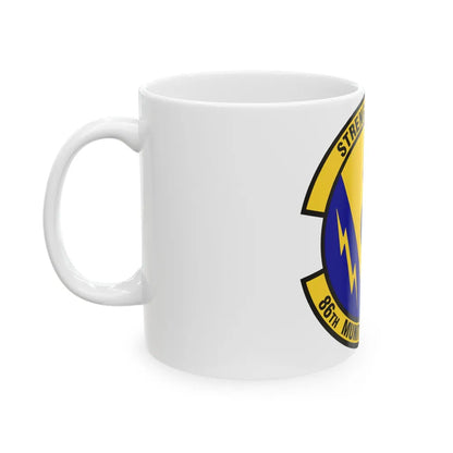 86th Munitions Squadron (U.S. Air Force) White Coffee Mug-Go Mug Yourself