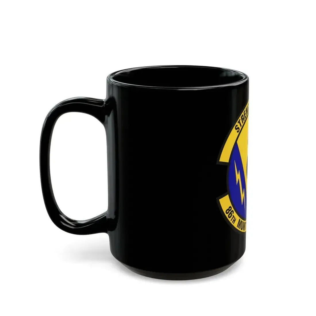 86th Munitions Squadron (U.S. Air Force) Black Coffee Mug - Go Mug Yourself