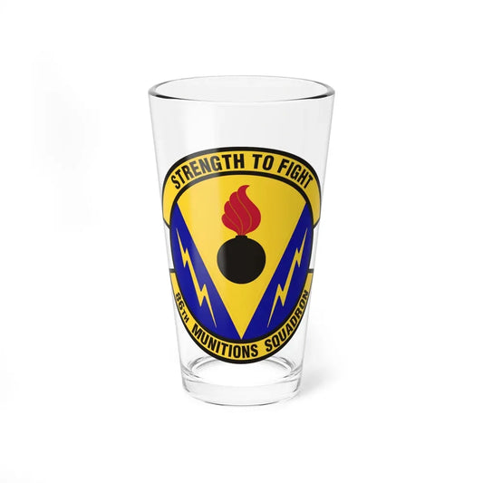 86th Munitions Squadron (U.S. Air Force) Pint Glass 16oz 16oz - Go Mug Yourself