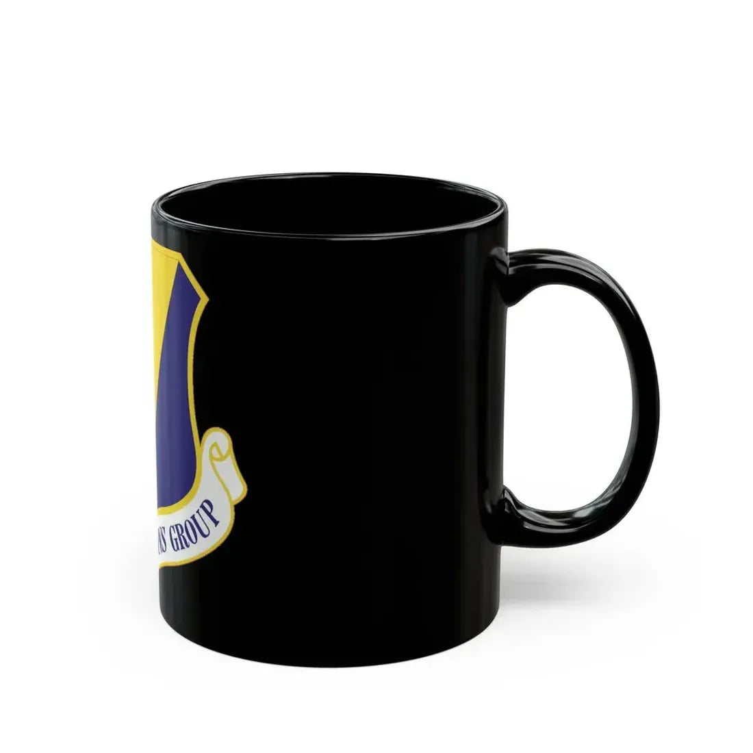86th Operations Group (U.S. Air Force) Black Coffee Mug - Go Mug Yourself