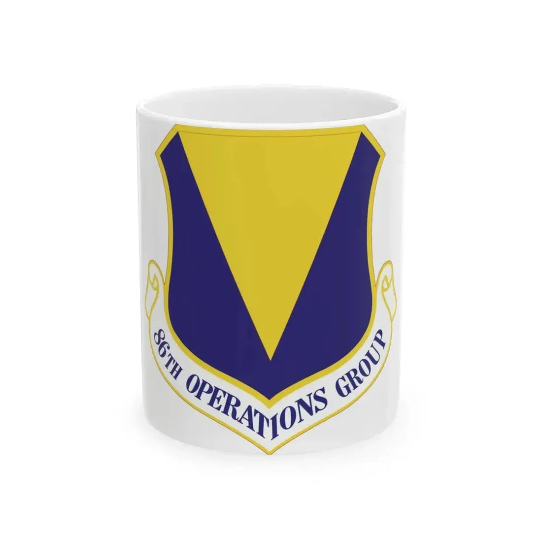 86th Operations Group (U.S. Air Force) White Coffee Mug 11oz - Go Mug Yourself